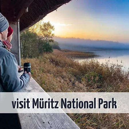 Prázdninový dům Wiesengefluester W10 - Mit Sauna, Kamin Und Garten Röbel